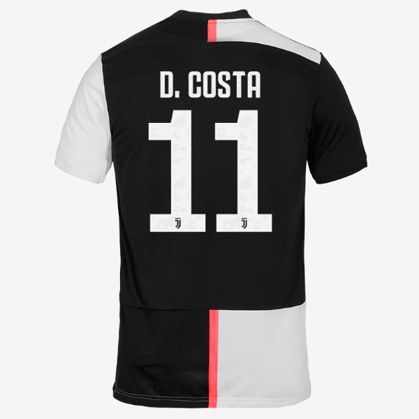 Maillot Football Juventus NO.11 D.Costa Domicile 2019-20 Blanc Noir